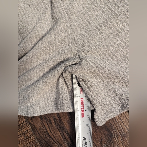 HEATHERLY Delia Side Tie Knit Romper Light Gray Size 2X Stretchy Soft Comfy NWT! - Picture 10 of 16